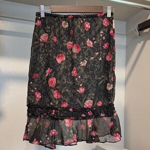 Vintage Floral Skirt | Mary-Kate And Ashley Olsen